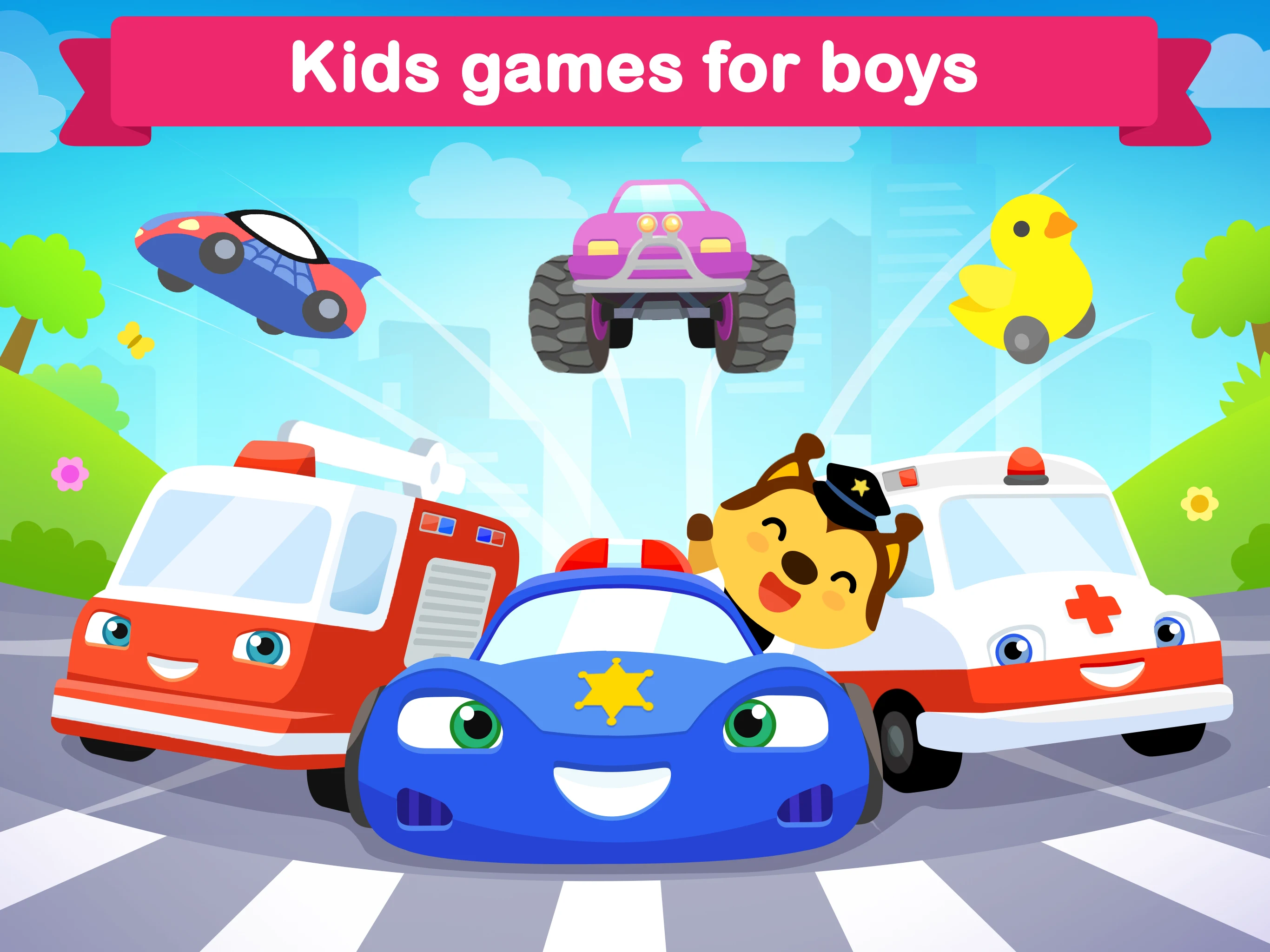 Car games for kids & toddlers screenshot