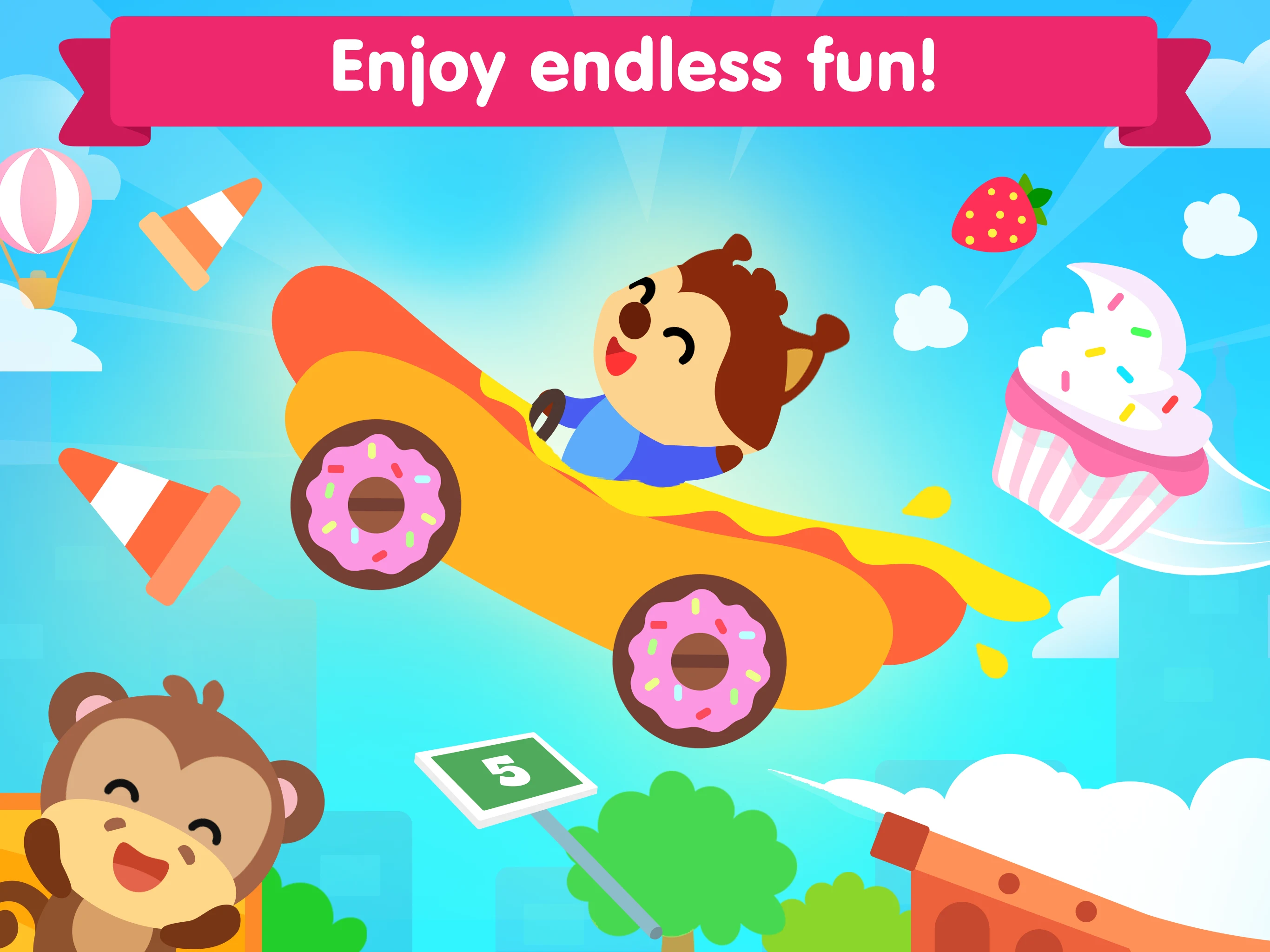 Car games for kids & toddlers screenshot